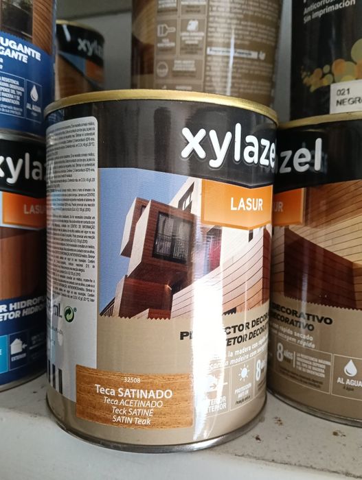 Tintas, vernizes, protetores de madeira
