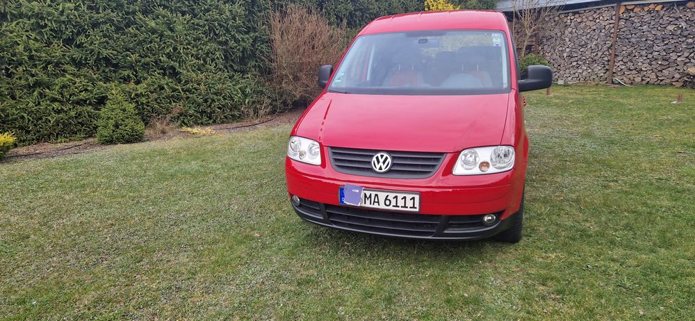 Sprzedam VW Cadd  benz+gaz ziem.