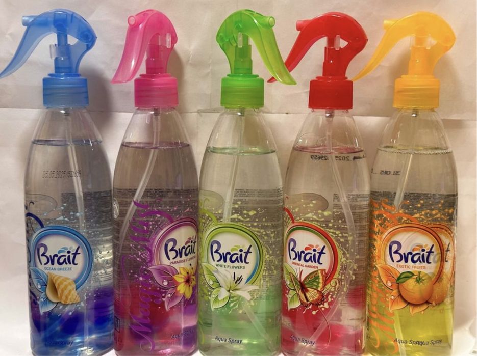5x odświeżacz powietrza zestaw Brait Magic Mist