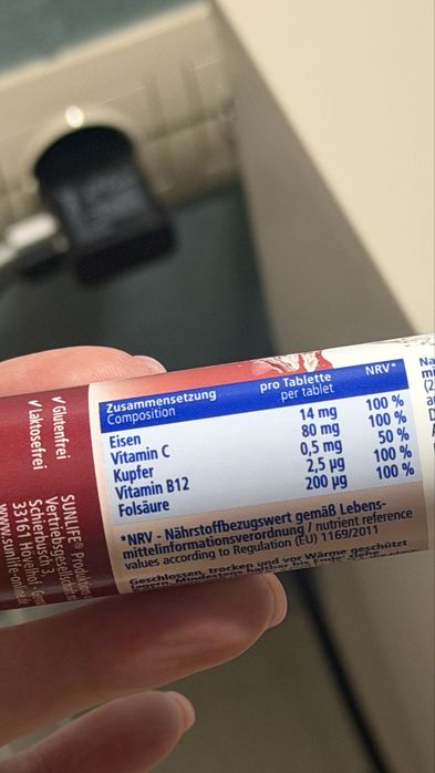 Диетическая добавка витамины железо sunlife