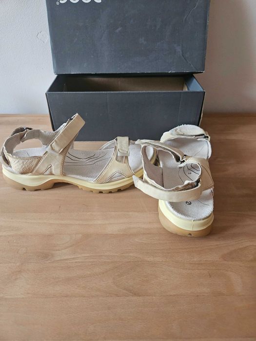 Skórzane sandały ECCO offroad nubuk