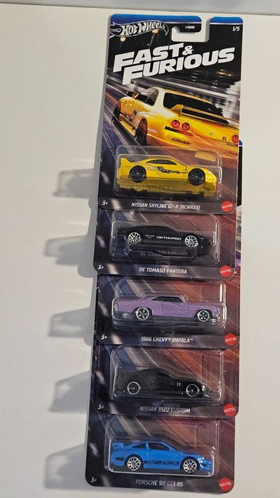 Hot Wheels set Fast & Furious