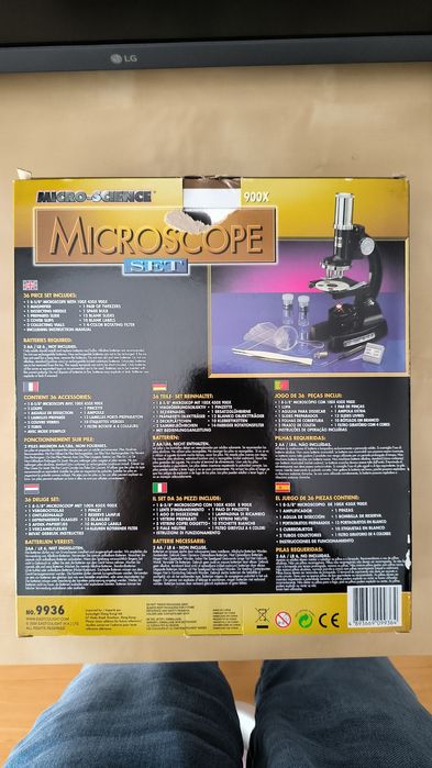 Microscópio para jovens