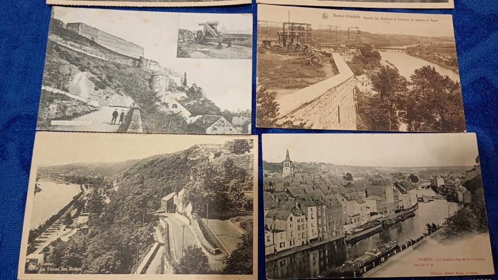 Namur.Pocztówki,11 szt.