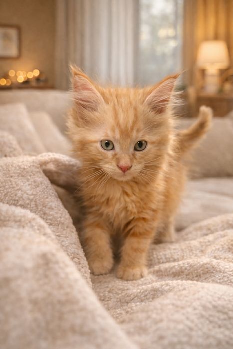 Przytulasny kot z rodowodem