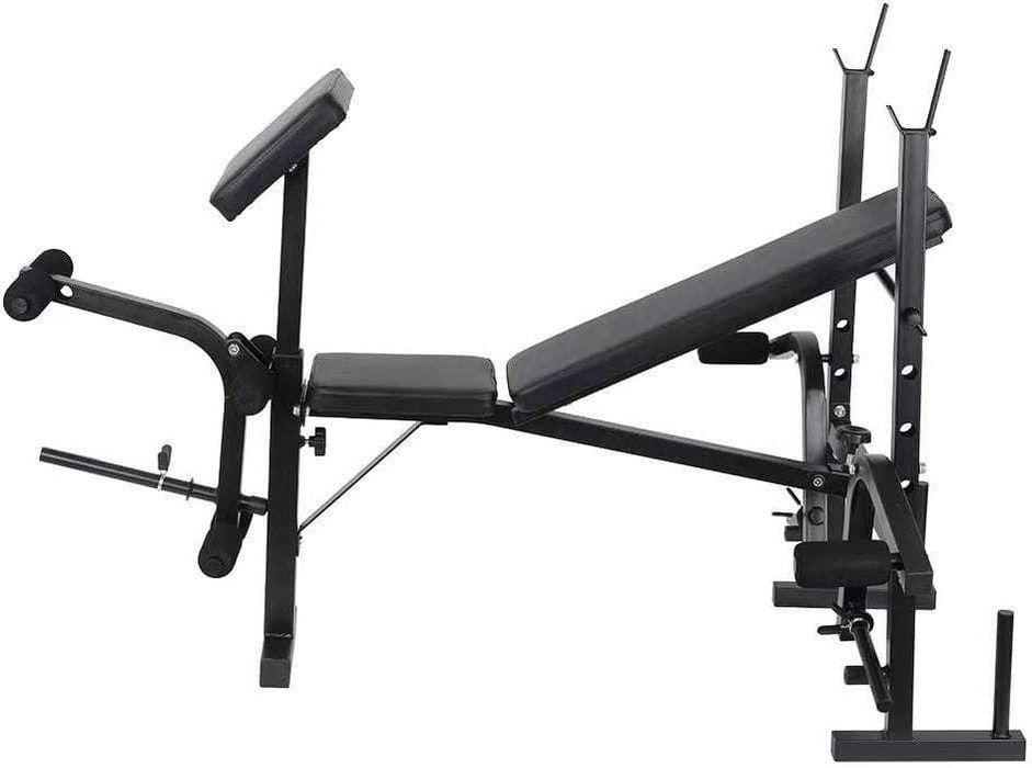 Ławka ławeczka do ćwiczeń treningowa regulowana rozpiętki NOWA BS