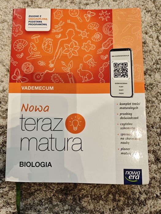 Nowa teraz matura biologia vademecum