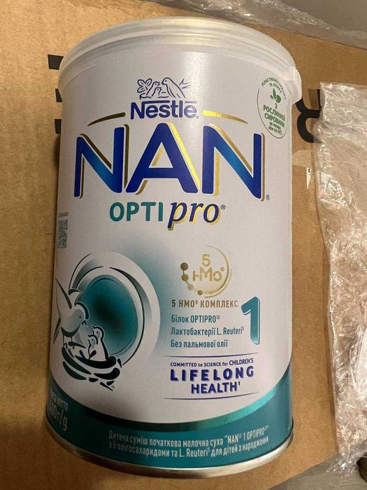 Дитяча суміш початкова молочна суха “NAN® 1 OPTIPRO®” з народження 400