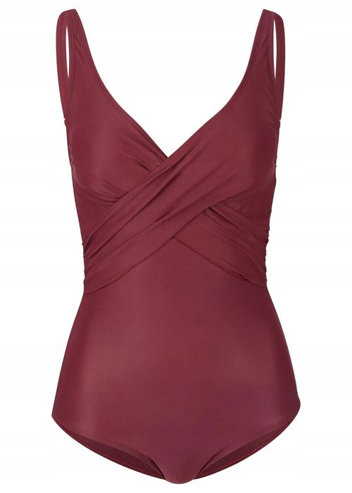 B.P.C kostium kąpielowy modelujący klasycznyciemny fiolet ^44