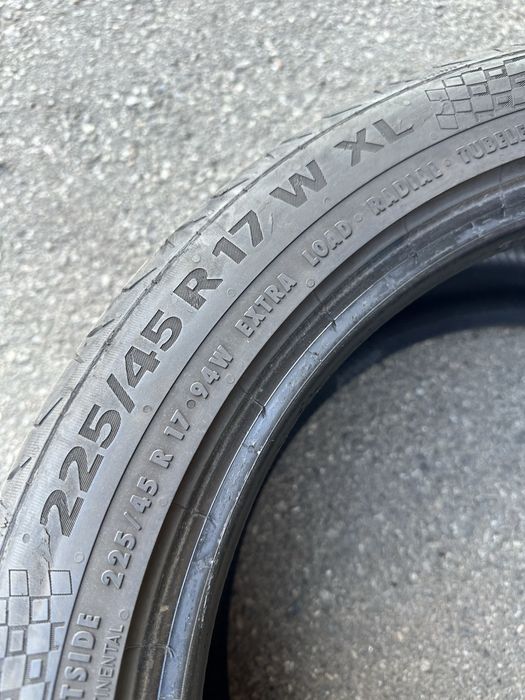 Шини 225 45 17 94W XL Continental MaxContact MC6 комплект