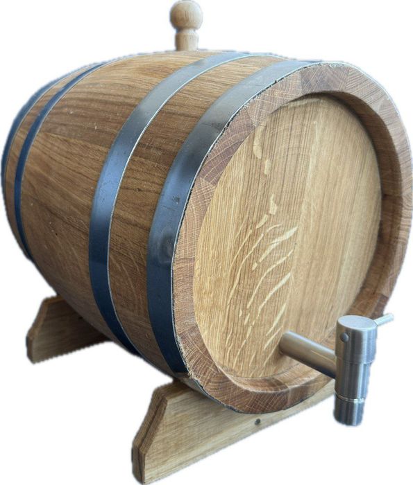 Дубова бочка 3-5-10-15-20-30-40-50л.