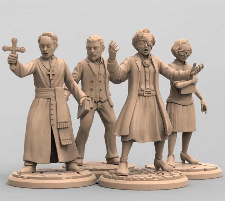 Мініатюри для Жах Аркхему, Стародавній жах (3д друк)