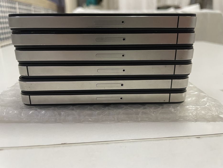 Lote de 6 iphones 4s pretos