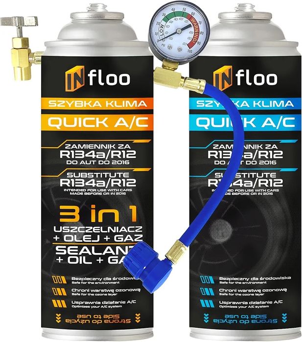 Kit de Carregamento de Ar Condicionado  Auto