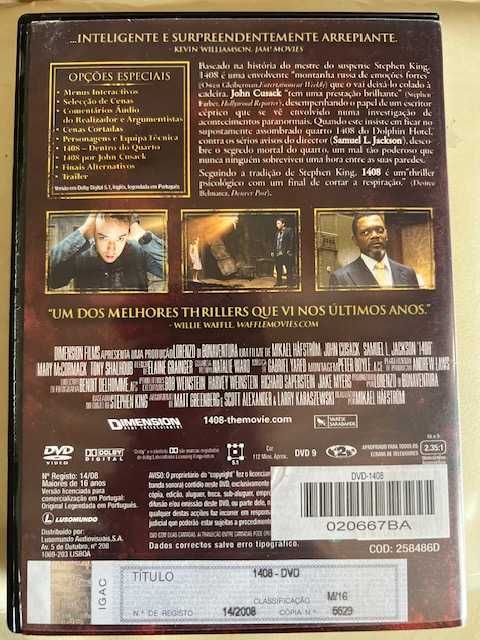 1408 de Mikael Håfström com John Cusack, Terror
