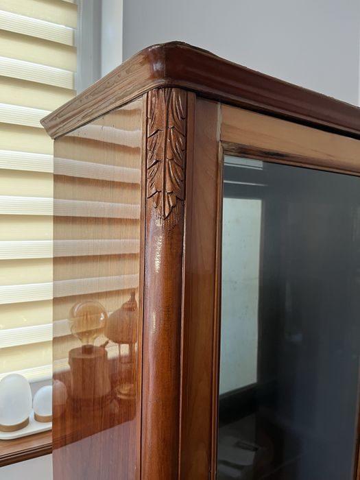 Witryna - fornirowana, drewno orzech