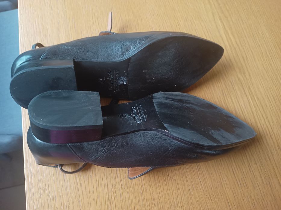 Skórzane włoskie buty
