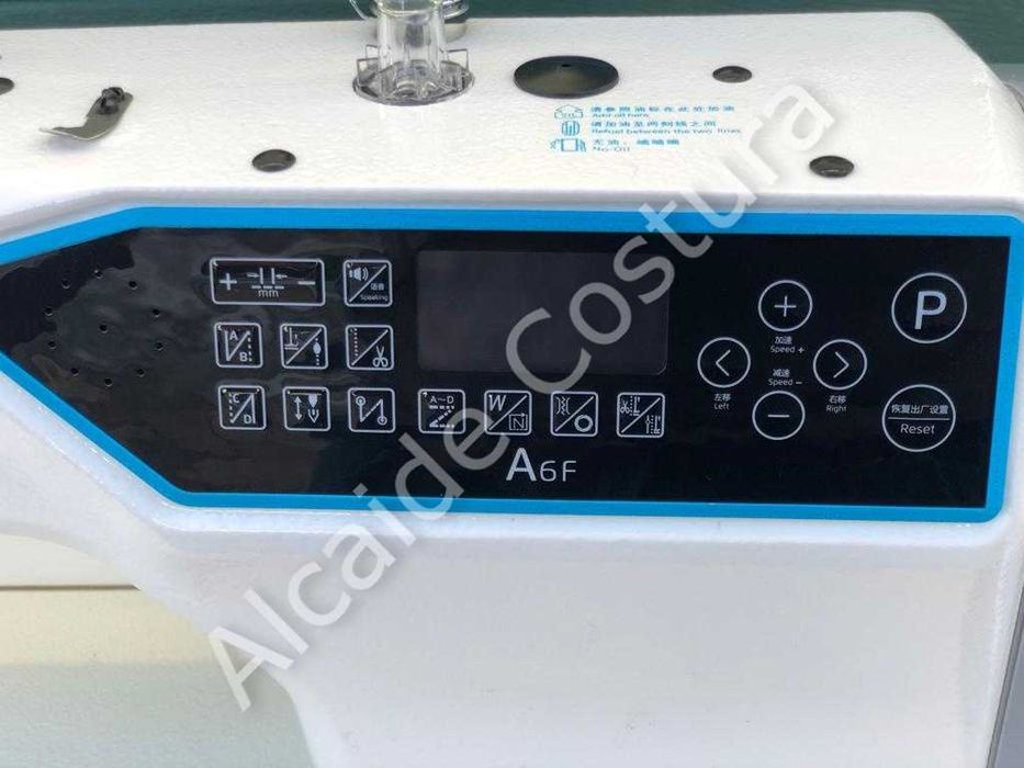 Máquina costura industrial duplo arrasto por agulha JACK A6f