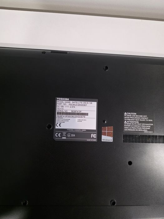 Computador portátil,  Toshiba