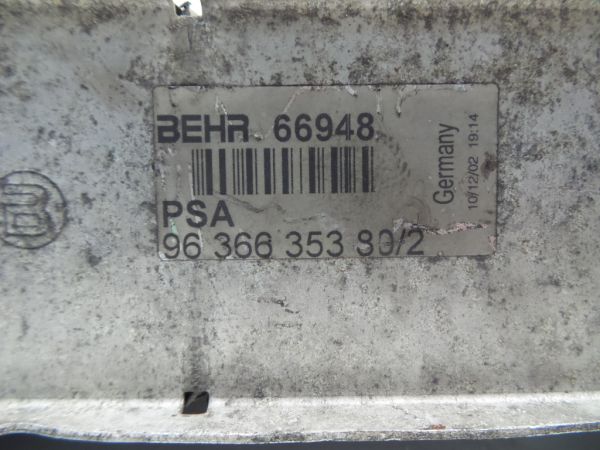 Radiador do intercooler PEUGEOT 307 (3A/C)