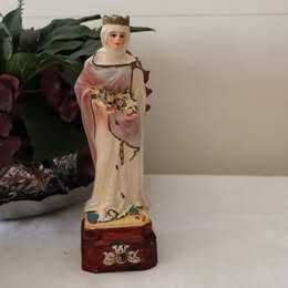 Três esculturas em  da Rainha Santa Isabel. Preços; 45 ,25,22€