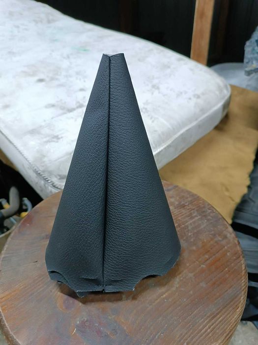 Чохол ручки КПП Peugeot 301, Citroen C-Elysee чохол куліси Чорний