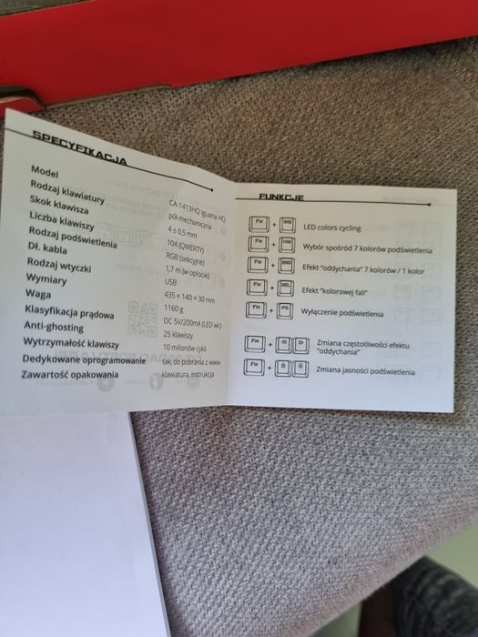 Klawiatura podświetlana