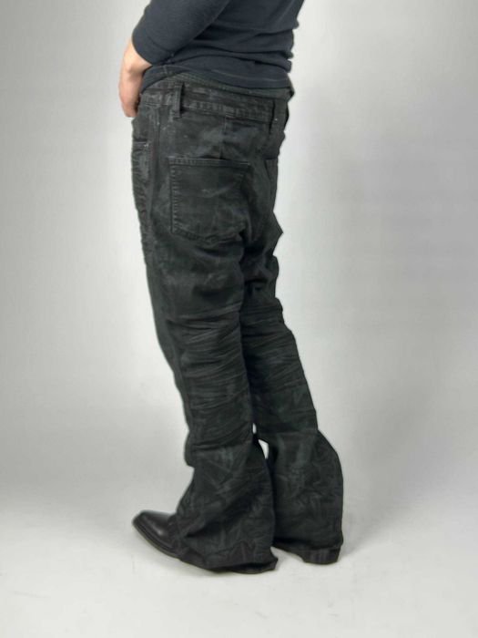 Джинси чорні штани штаны черные flared клеш джинсы кльош jeans draping