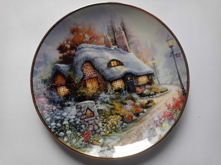 Talerz - The Cottage on Daisy Lane - Andres Dopinus -MA 9868