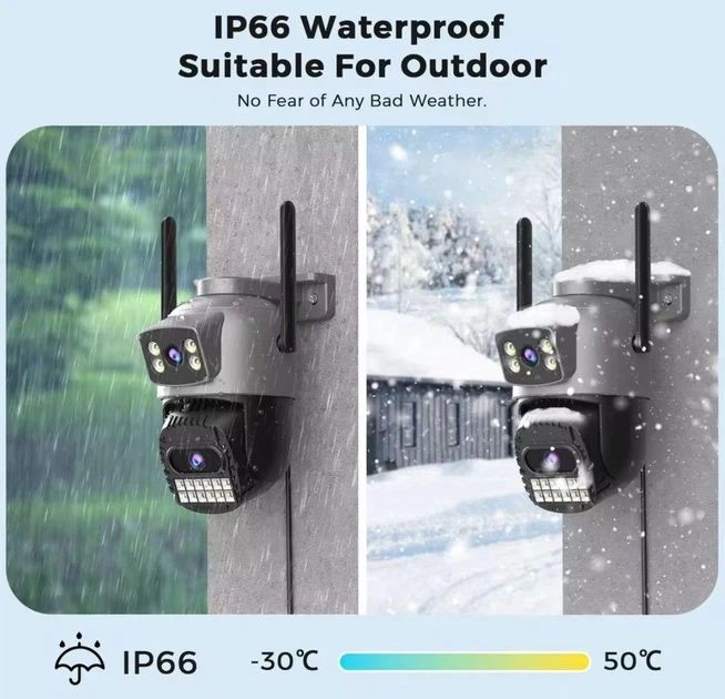 Вулична WiFi IP камера відеоспостереження Anbiux A22YQ Wi-Fi