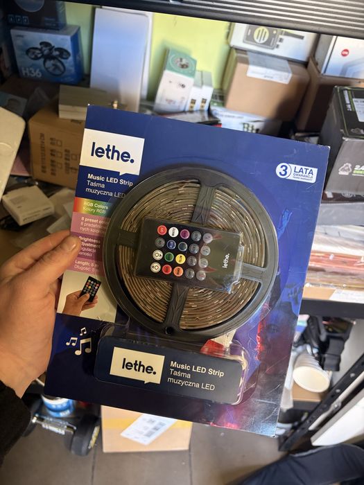 Tasma led 5m  RGB muzyka