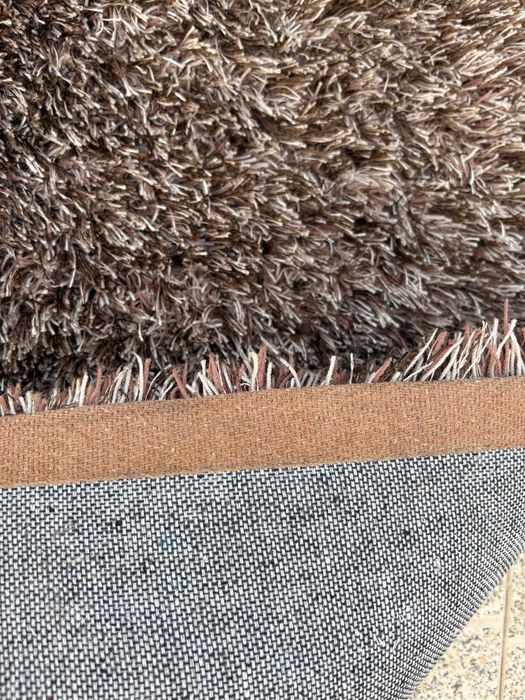 Tapete / carpete castanho/bege 1.90 x 2.95m