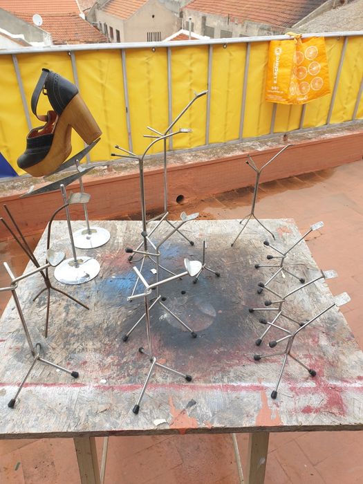 Suportes antigos para sapatos