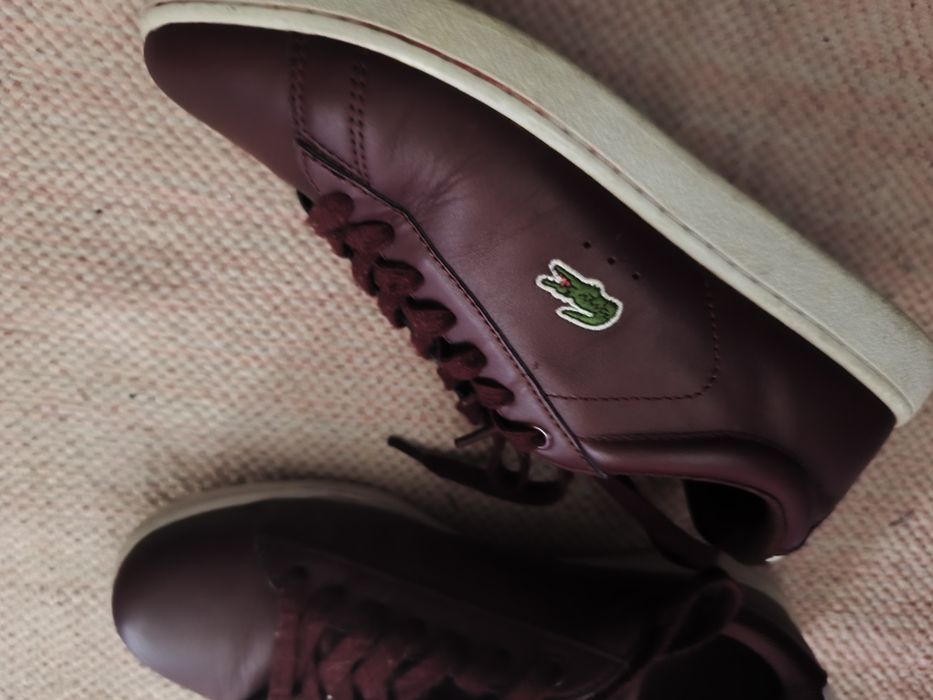 Sapatilhas da Lacoste usadas mas bom estado tamanho 38