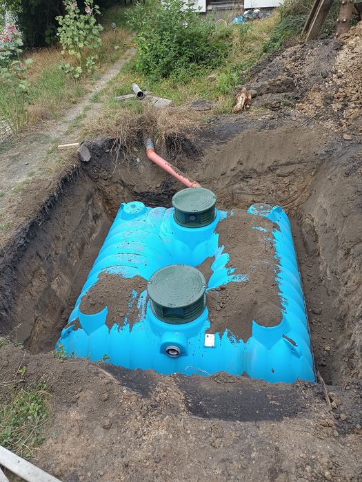 Zbiornik bezodpływowy BOLT 5000l szambo,deszczówka,płaski,flat, 5m3