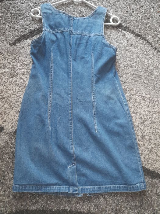 Sukienka jeansowa niebieska