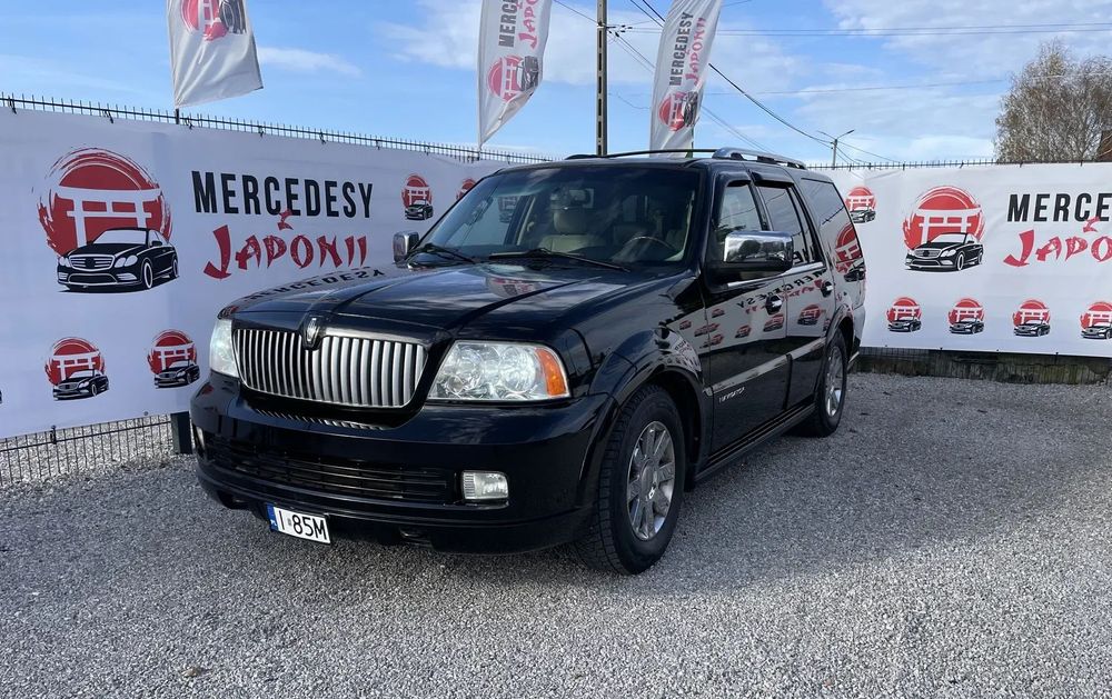 Lincoln Navigator 5.4 V8 4WD, Niski Przebieg,7 osób ,Japonia, Faktura Vat 23%