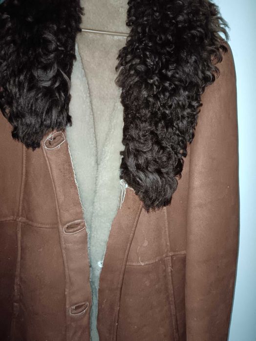 Kożuch damski ze skóry owczej