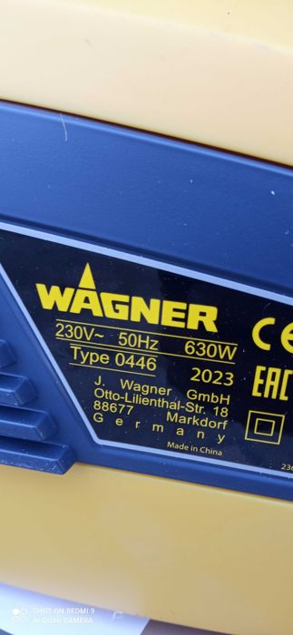 Pistolet malarski Natryskowy Wagner W690 Flexio Zestaw Natryskowy 630W