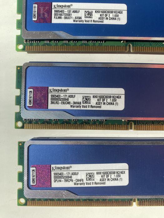 Продам ігрову оперативну пам’ять Kingston Hyper X Blu