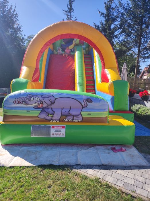 sprzedam zjeżdżalnię dmuchaną