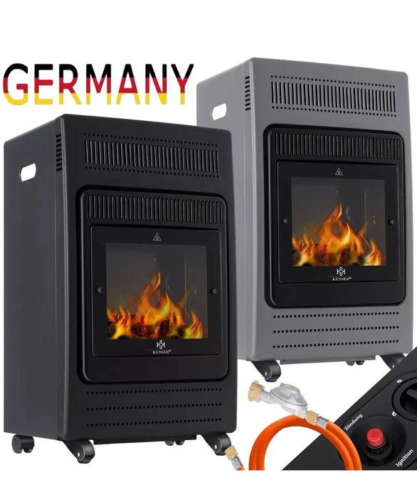 Газовий камін обігрівач KESSER 72 x 42 x 33 см Німеччина