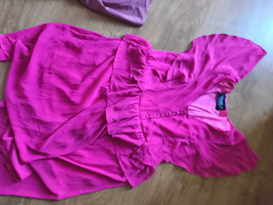 Vestido Rosa marca Portuguesa Mahrla