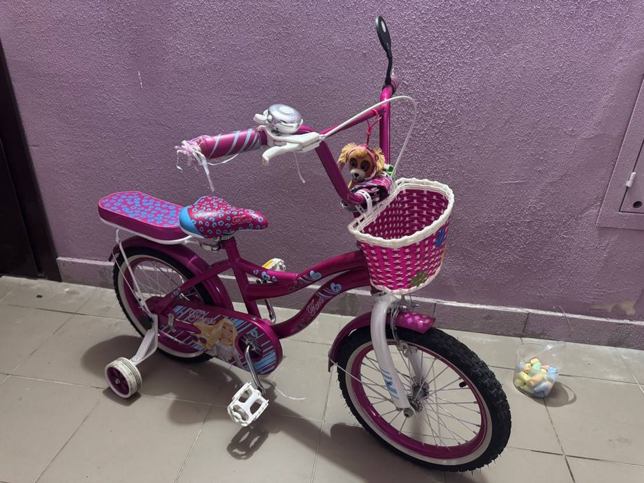 Продам велосипед для девочки 16 дюймов