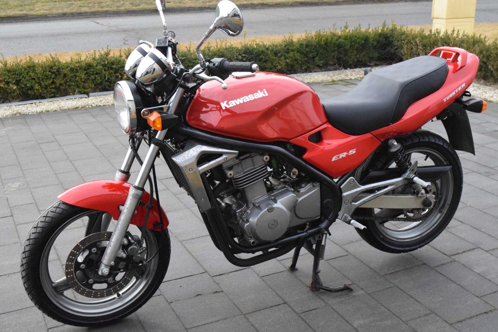 Kawasaki ER 5 oryginalny stan, silnik ładnie pracuje, z niemiec***