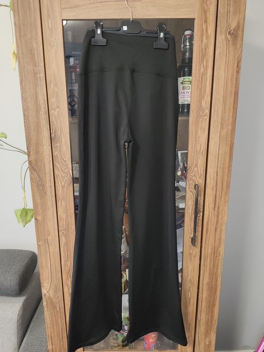Spodnie dzwony wysoki stan rozm s-m