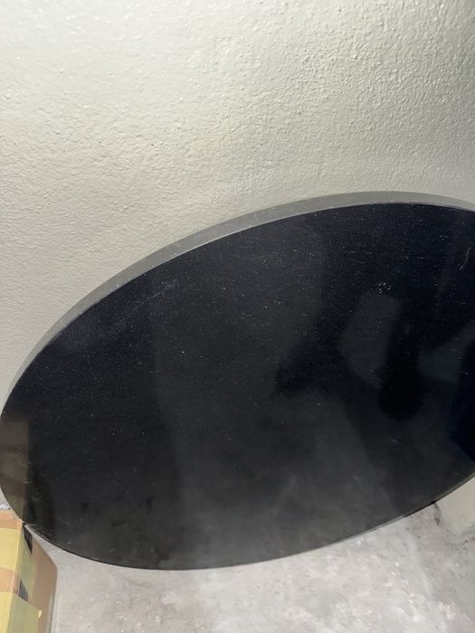 Tampo de mesa preto