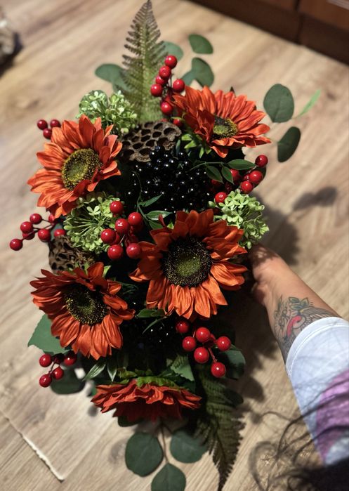 Stroik nagrobny słonecznik