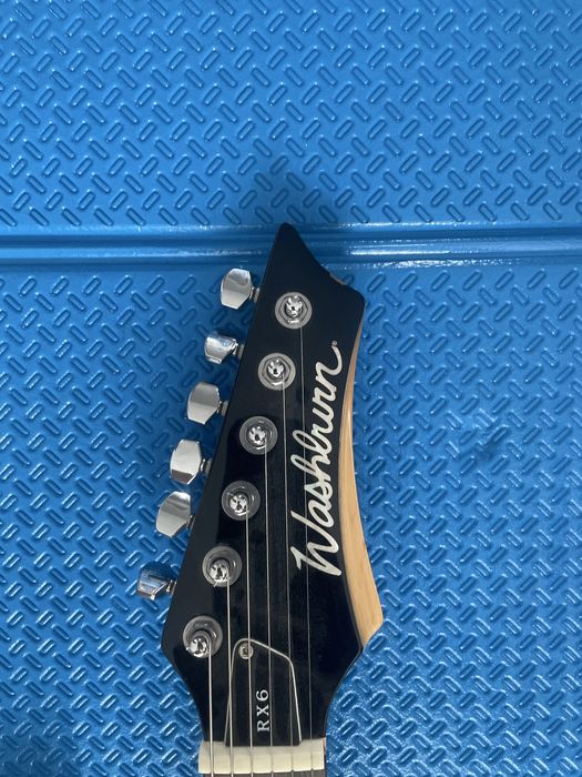 Gitara elektryczna Washburn RX6 + pokrowiec + pasek + kabel (zestaw