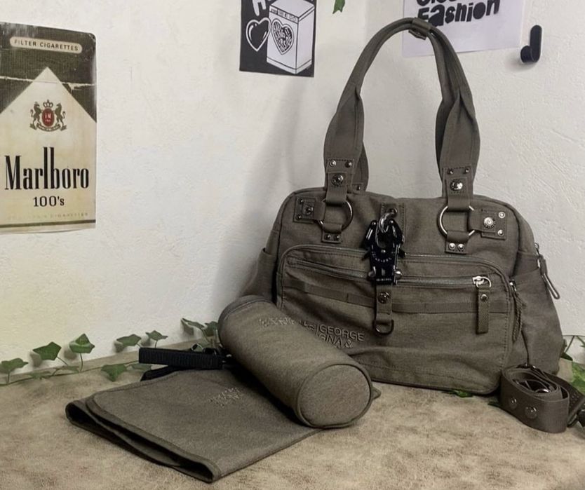 George Gina Lucy ggl ггл сумка хаки як нова